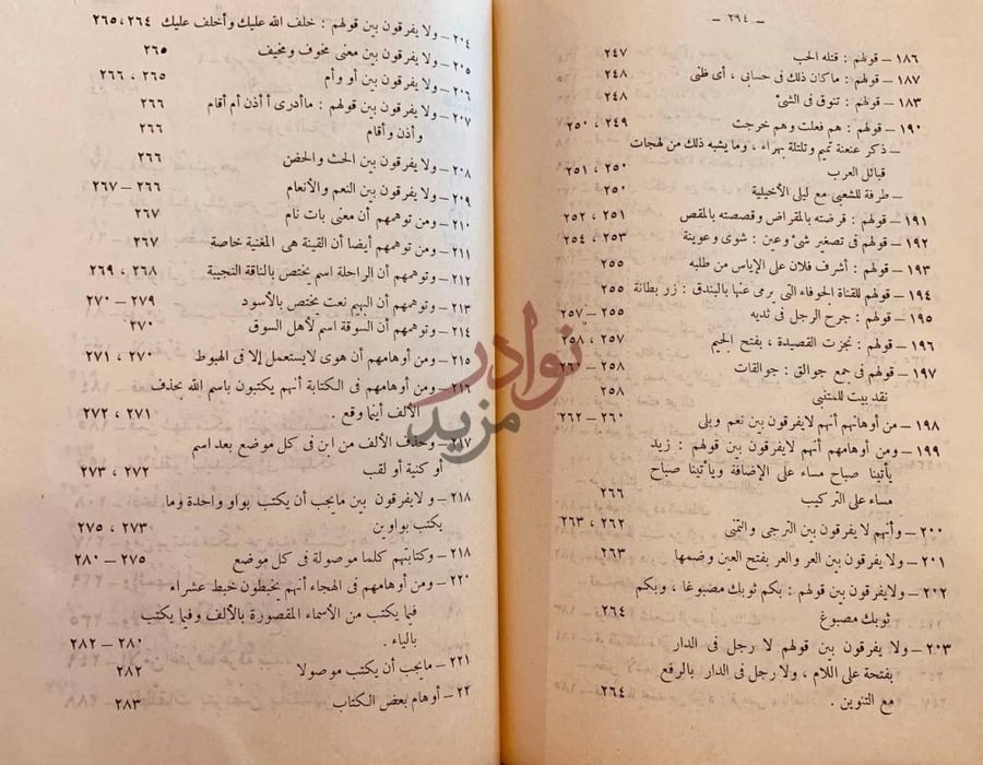 فهرس كتاب درة الغواص في اوهام الخواص فهرس الموضوعات