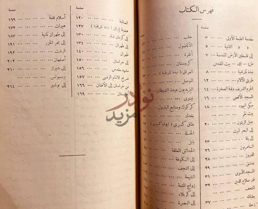فهرس كتاب جولة في ربوع اسيا بين مصر واليابان فهرس الكتاب