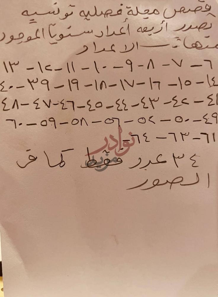 صورة كتاب قصص مجلة فصلية تونسية دورية تصدر كل ثلاث شهور