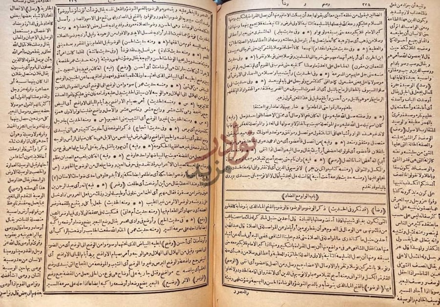 صفحة داخلية كتاب النهاية في غريب الحديث والاثر