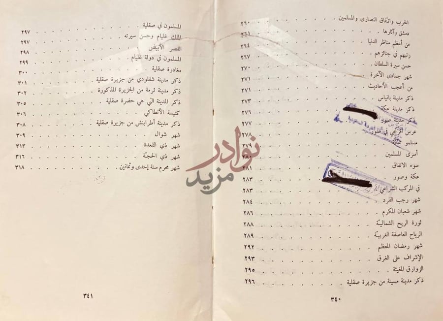 فهرس كتاب رحلة ابن جبير