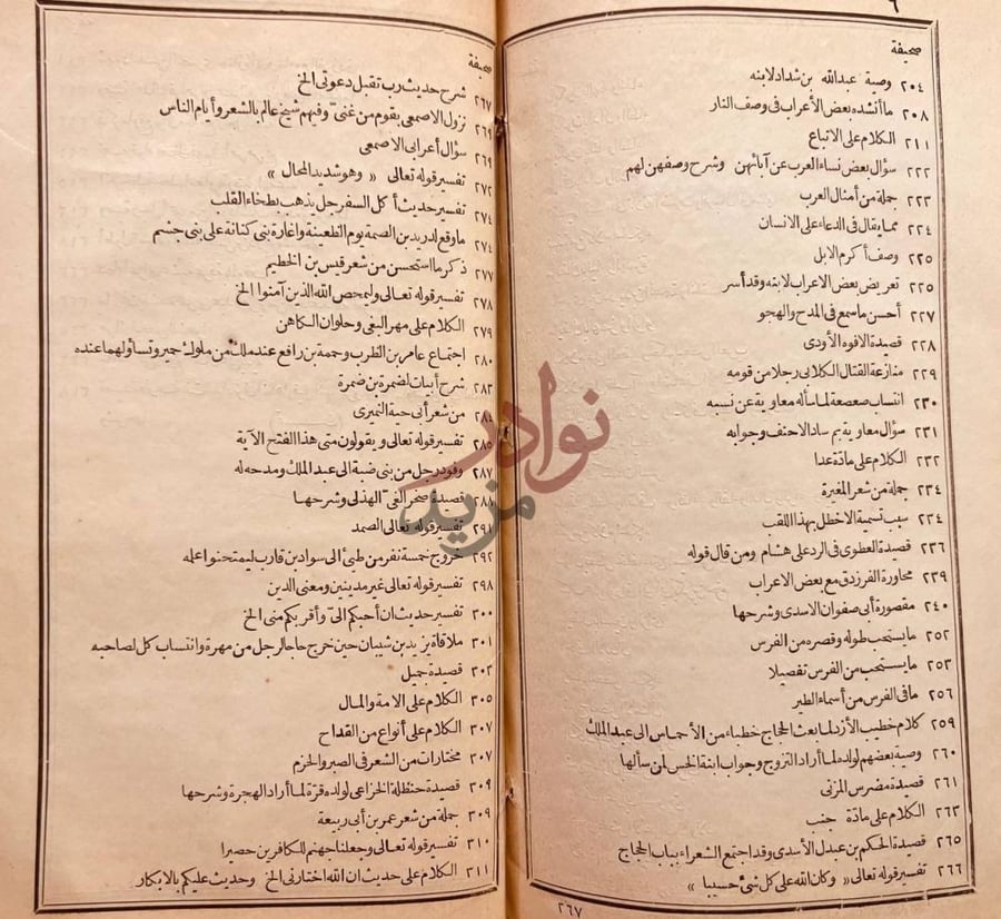 فهرس كتاب الامالي مع ذيل الامالي والنوادر