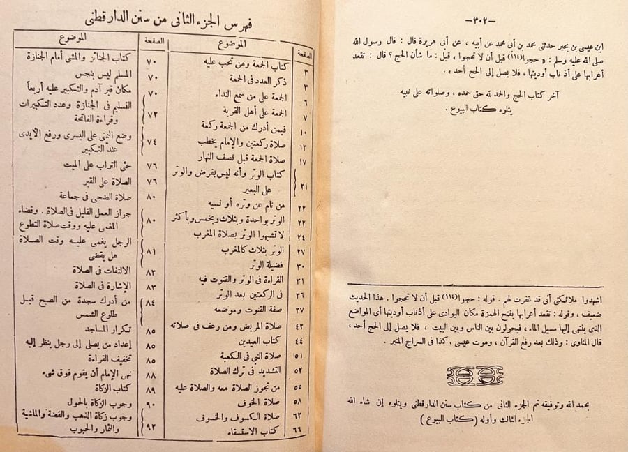 سنن الدارقطني 4/1مجلدين