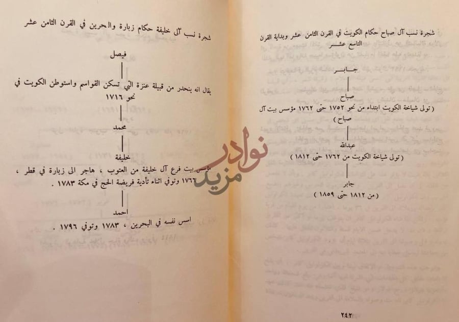 صفحة داخلية كتاب تاريخ شرقي الجزيرة العربية نشاة وتطور الكويت