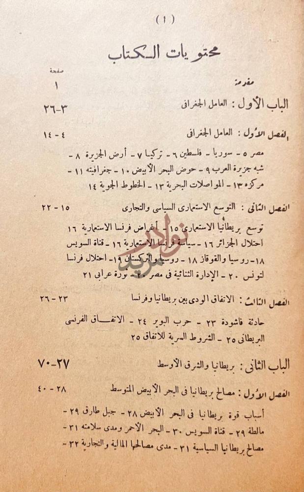 فهرس كتاب الشرق الاوسط في مهب الرياح محتويات الكتاب