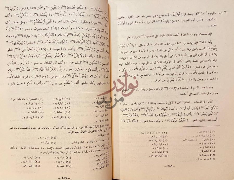 صفحة داخلية كتاب لطائف الاشارات لفنون القراءات