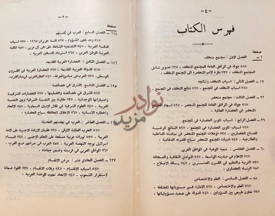 فهرس كتاب عقل يحاور فهرس الكتاب