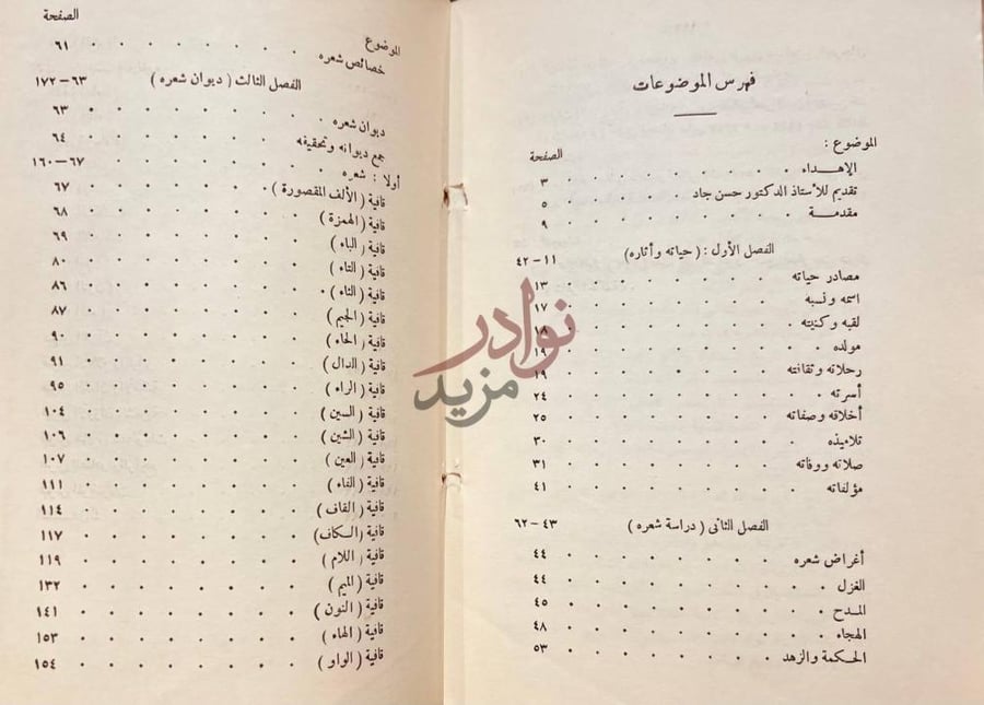فهرس كتاب منصور بن اسماعيل الفقيه فهرس الموضوعات