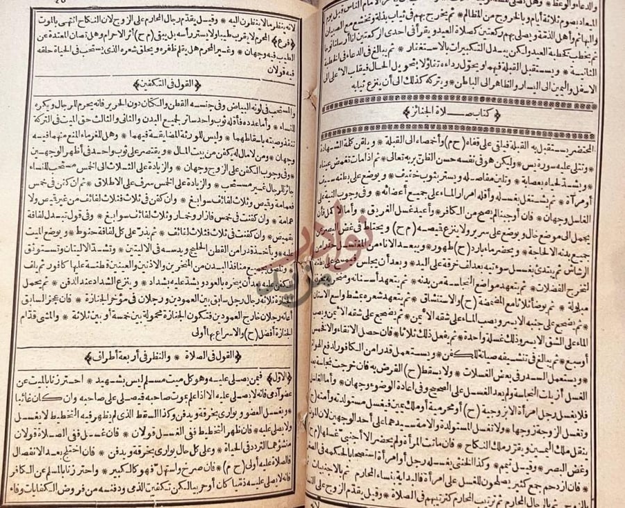 صفحة داخلية كتاب الوجيز في فقه مذهب الامام الشافعي