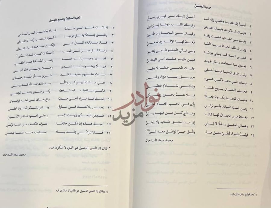 صفحة داخلية كتاب التكيف مع الواقع السريع قصائد شعرية