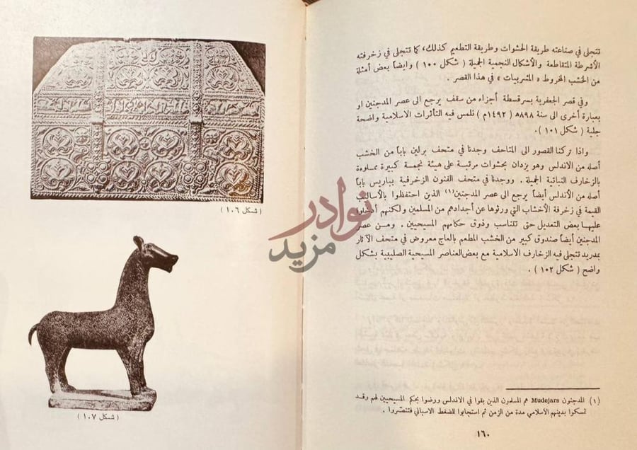 صفحة داخلية كتاب الفنون الزخرفية الاسلامية في المغرب والاندلس
