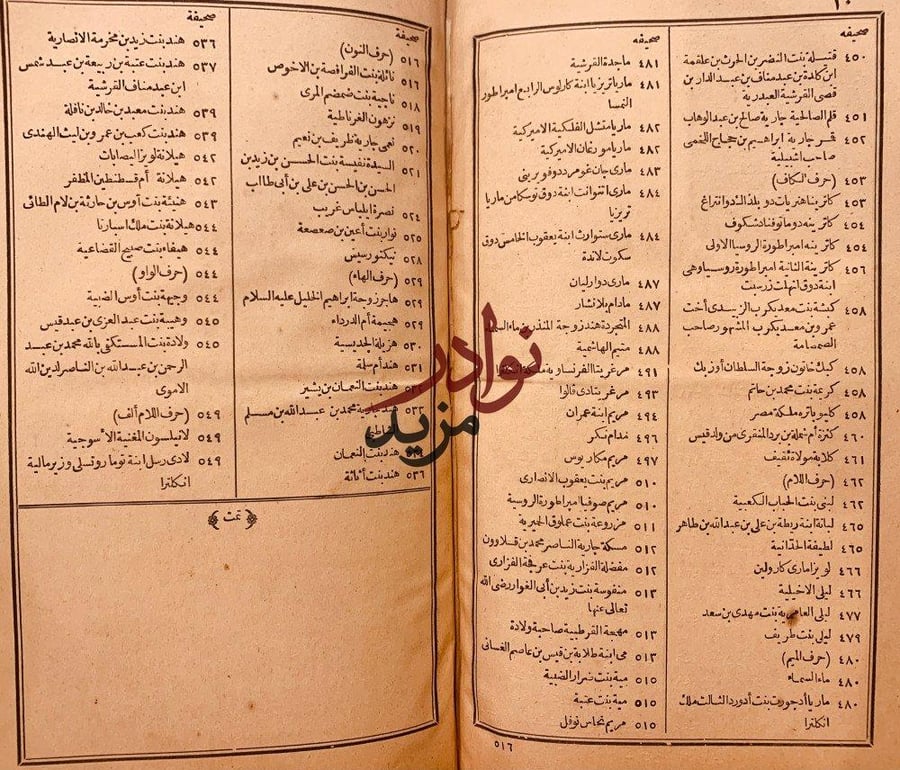 الدر المنثور في طبقات ربات الخدور/زينب العاملي