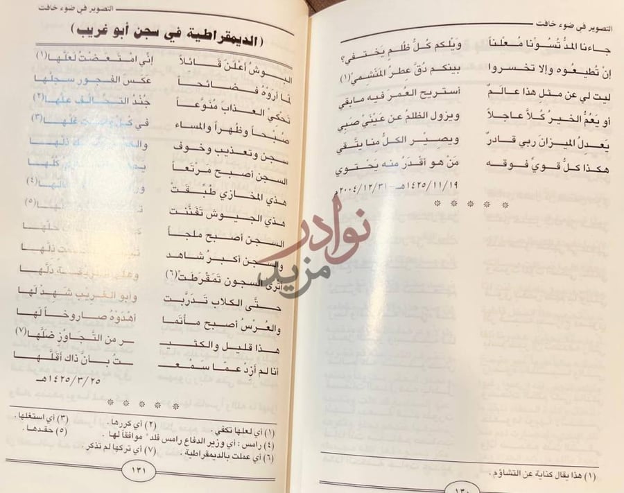 صفحة داخلية كتاب ديوان التصوير في ضوء خافت