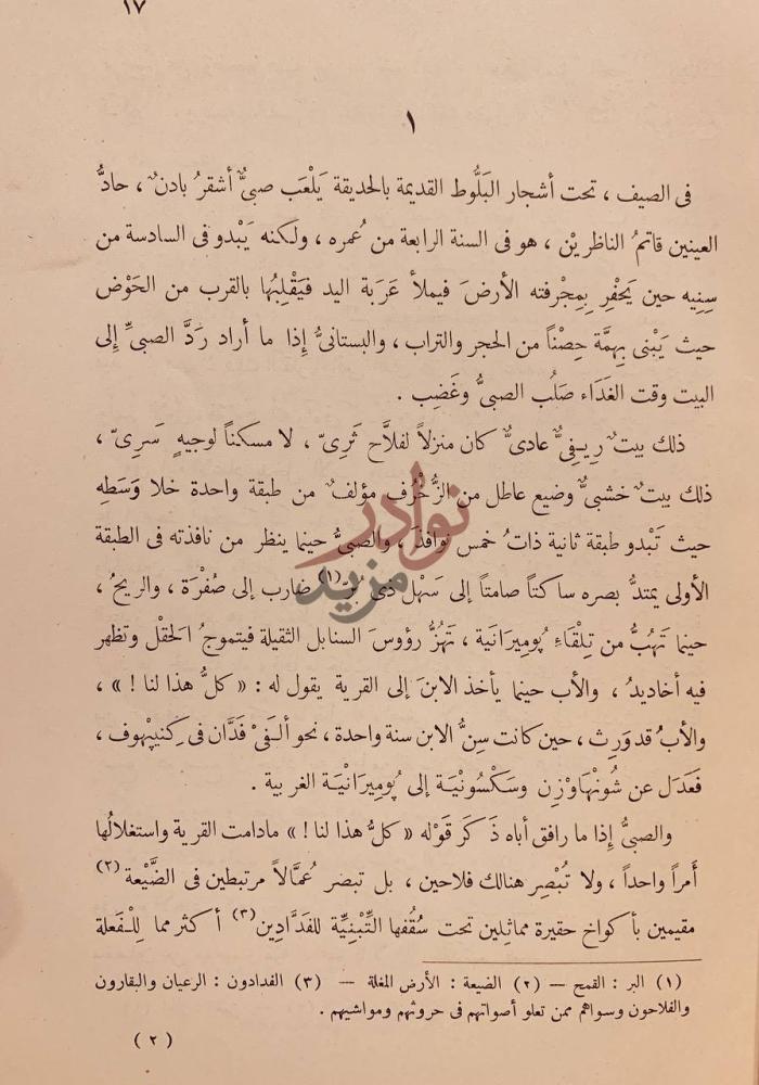 صفحة داخلية كتاب بسمارك حياة مكافح صفحة من متن الكتاب