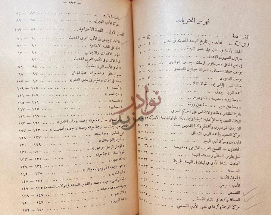 فهرس كتاب القصة في الادب العربي الحديث فهرس المحتويات