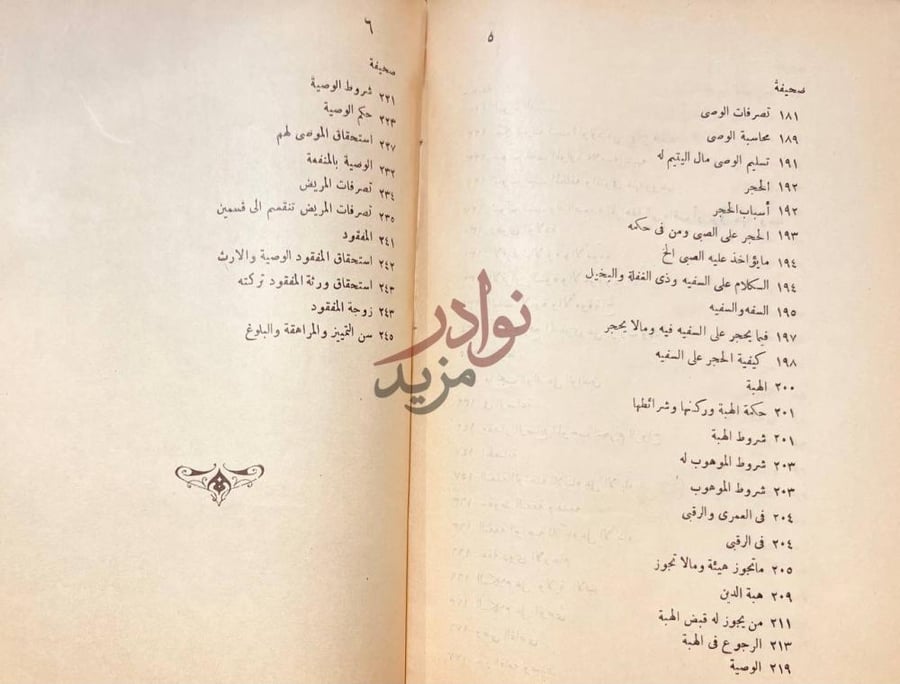 فهرس كتاب خلاصة الاحوال الشخصية في الشريعة الاسلامية فهرست