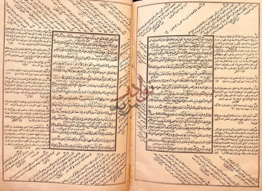صفحة داخلية كتاب الفوائد الضيائية