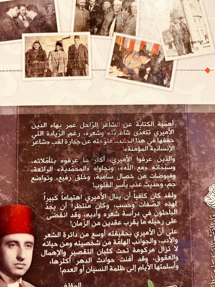صورة كتاب يوميات وايام عمر بهاء الدين الاميري أهمية الكتابة