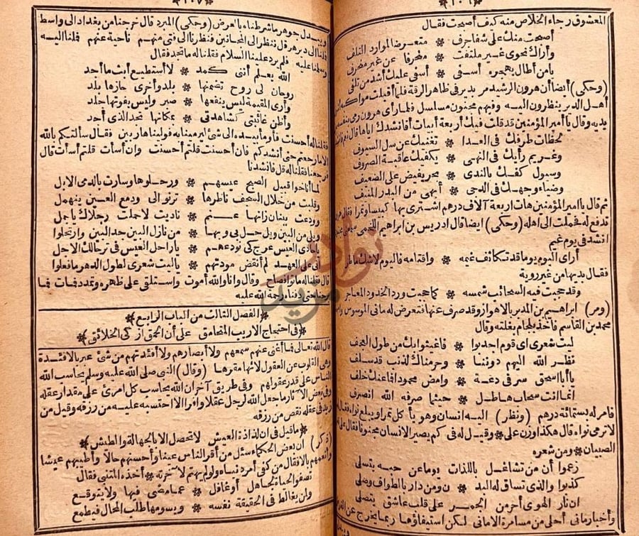 صفحة داخلية كتاب غرر الخصائص الواضحة وعرر النقائض الفاضحة