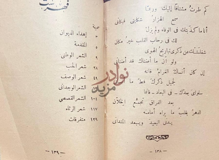 فهرس كتاب زورق الشجون فهرست