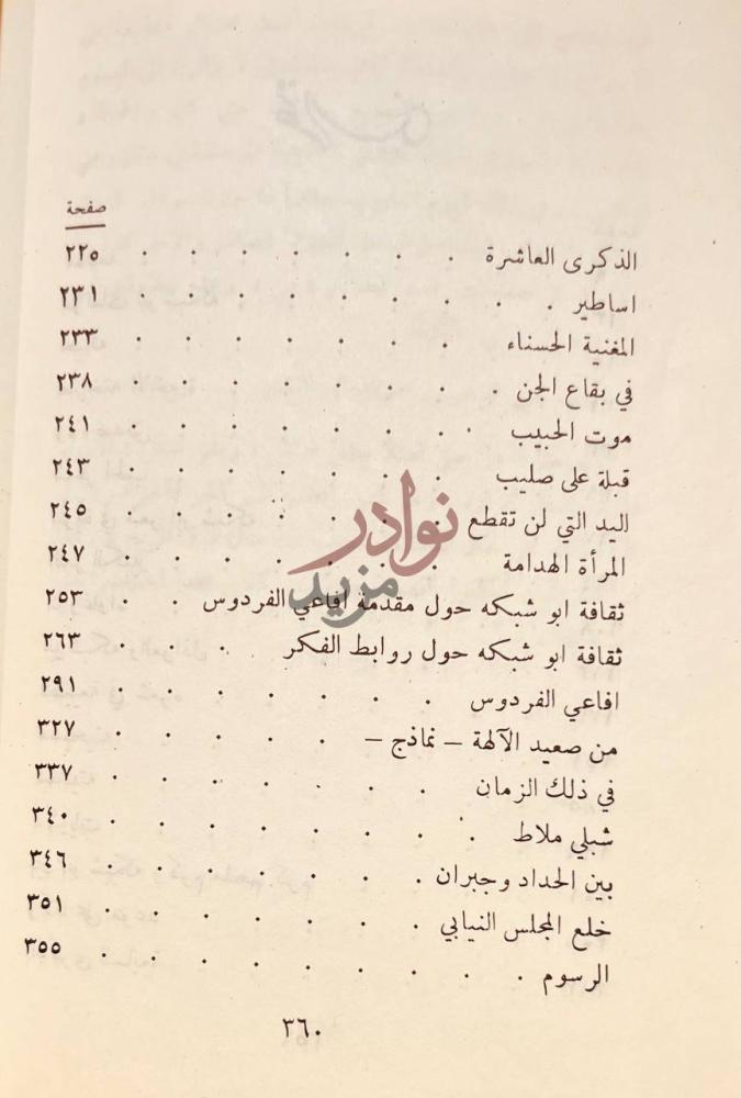 فهرس كتاب الياس ابو شبكة دراسات وذكريات فهرسة