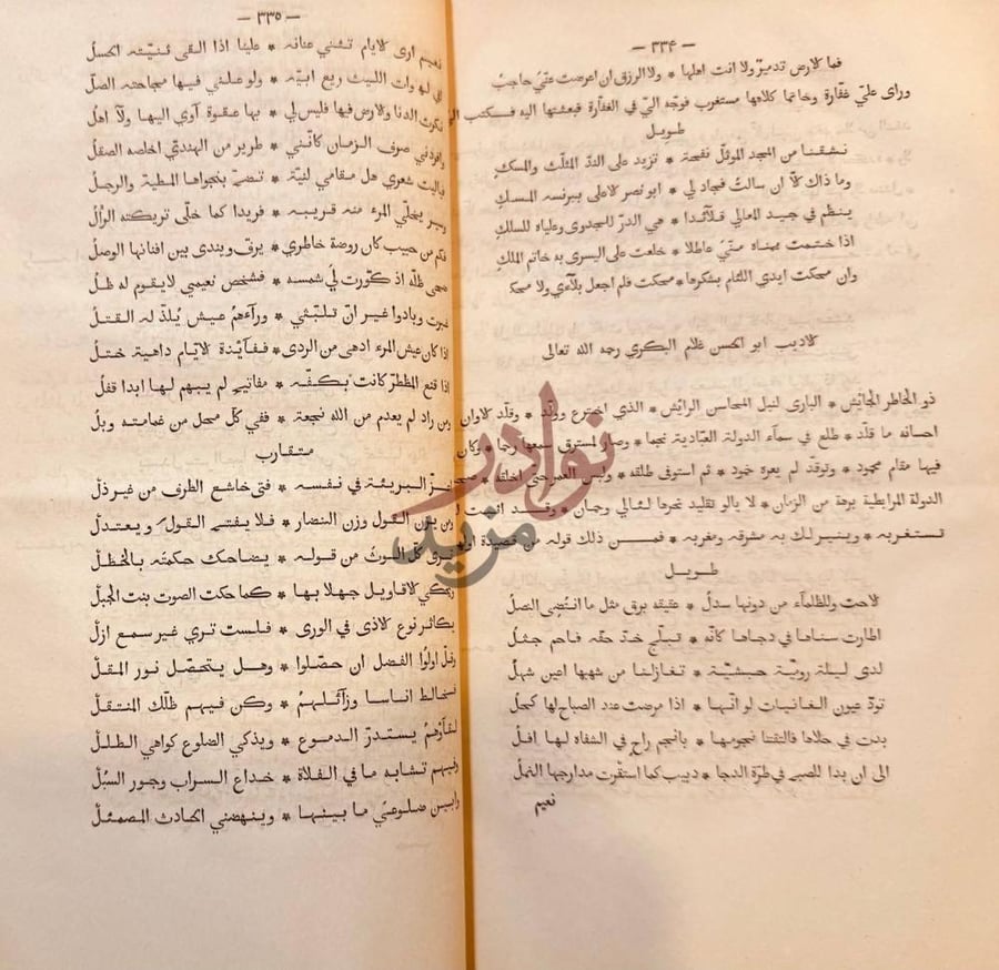 صفحة داخلية كتاب قلائد العقيان لاديب ابو القاسم صورة 6