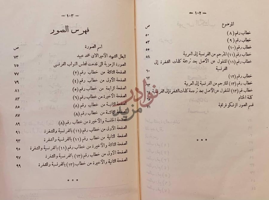 كشاف كتاب رسائل تاريخية من مصطفى كامل الى فؤاد سليم الحجازي
