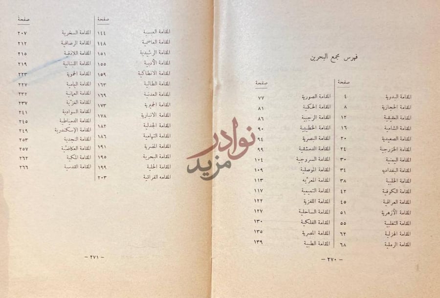 فهرس كتاب مجمع البحرين فهرس مجمع البحرين