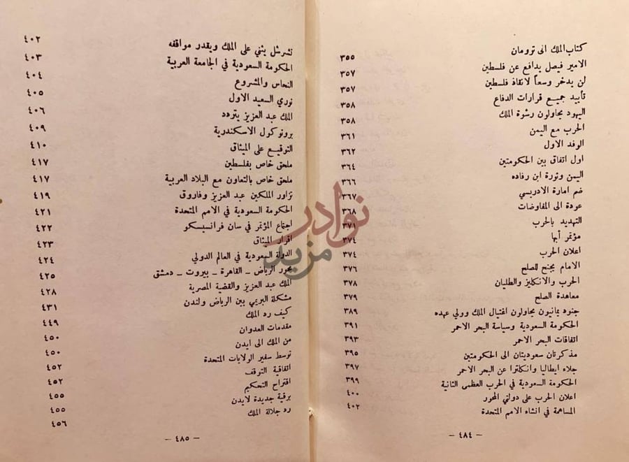 فهرس كتاب تاريخ الدولة السعودية مجلد واحد