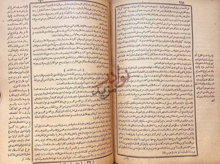 صفحة داخلية كتاب المهذب في فقه الامام الشافعي