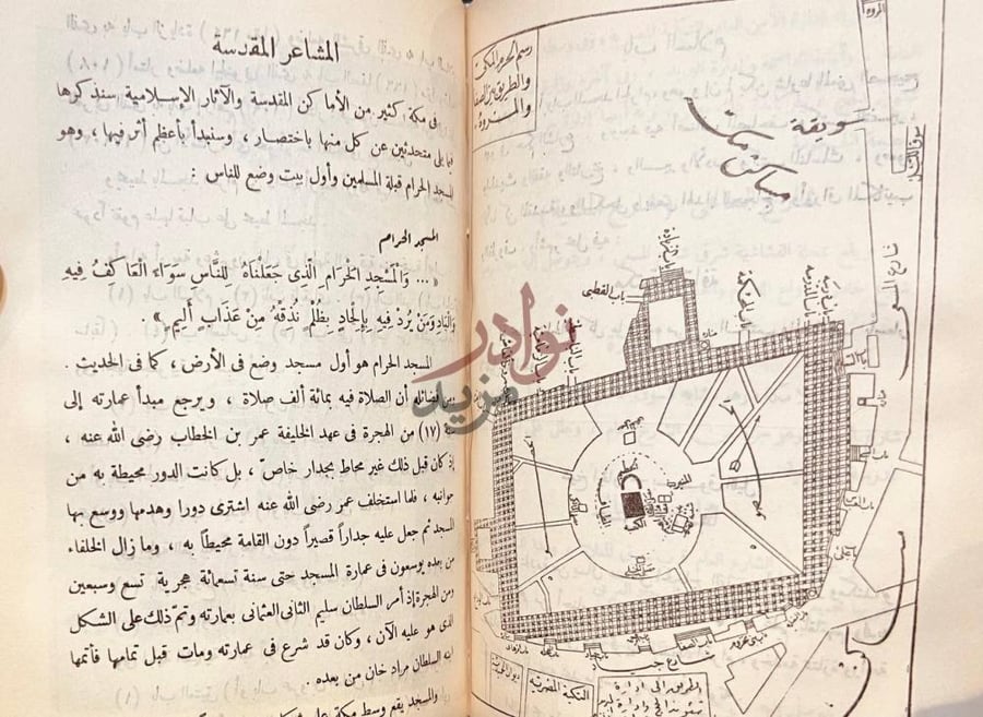 صفحة داخلية كتاب دليل الحاج المصور المشاعر المقدسة