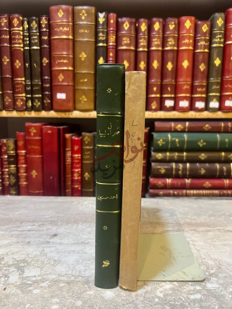 غلاف كتاب في صحراء ليبيا