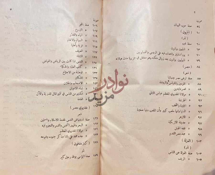 فهرس كتاب صهاريج اللؤلؤ