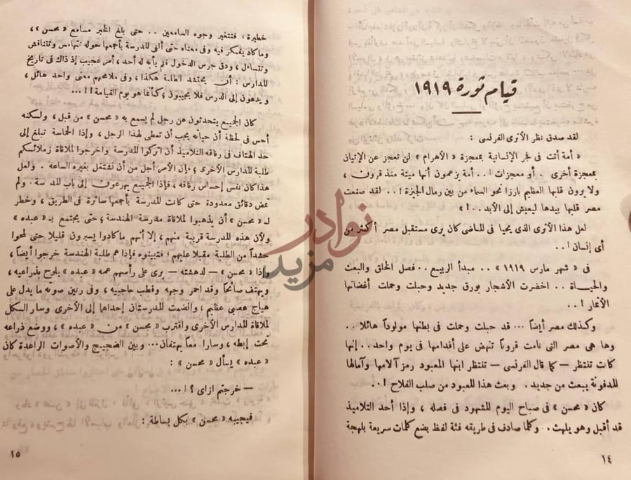 صفحة داخلية كتاب شجرة الحكم السياسي في مصر عهد