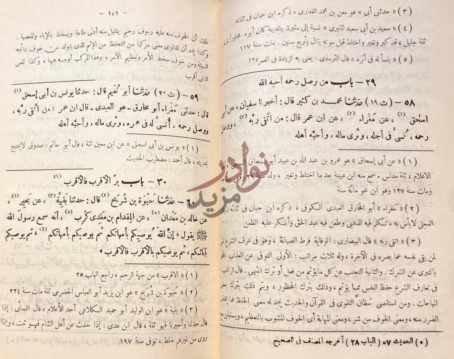 صفحة داخلية كتاب فضل الله الصمد في توضيح الادب المفرد البخاري