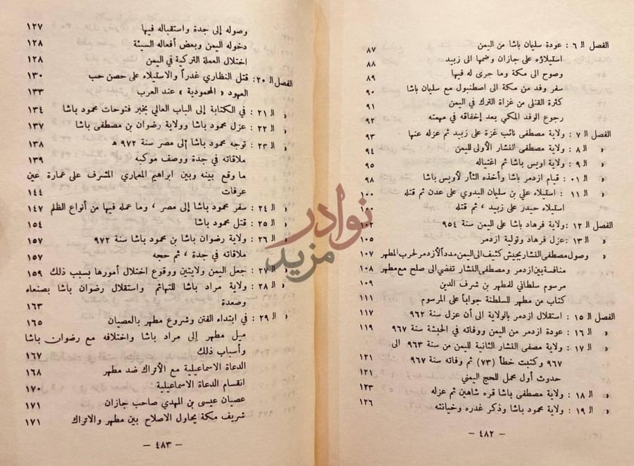 فهرس كتاب البرق اليماني في الفتح العثماني فهرس الموضوعات