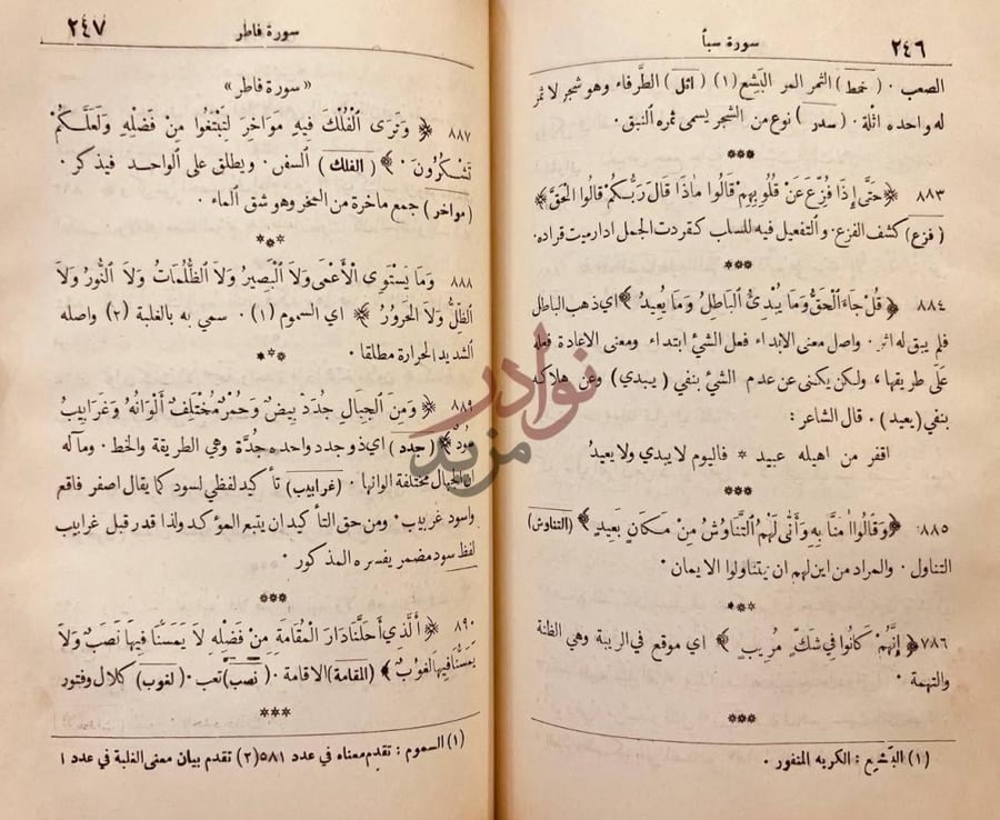صفحة داخلية كتاب حسن البيان في تفسير مفردات من القران