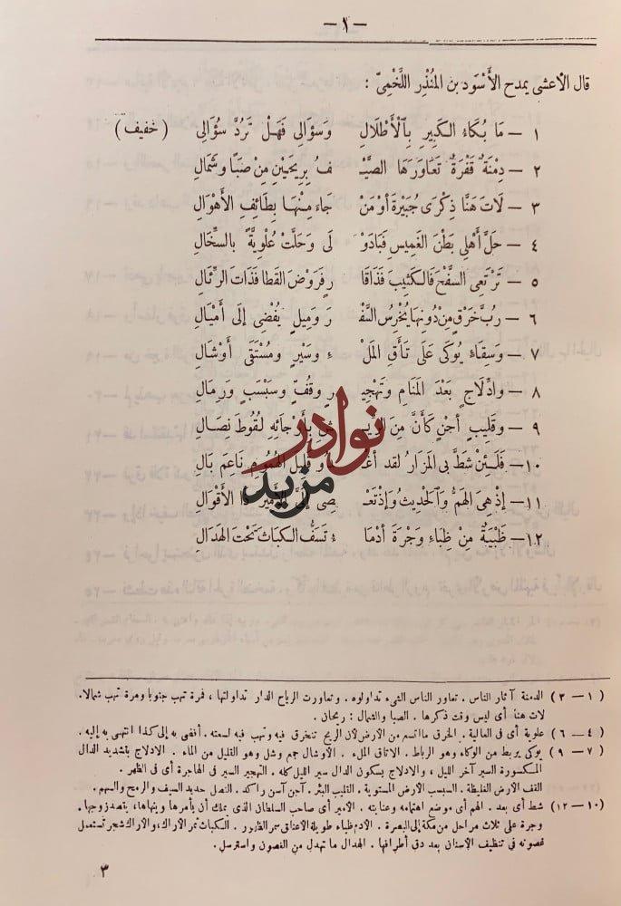 ديوان الاعشى الكبير ميمون بن قيس