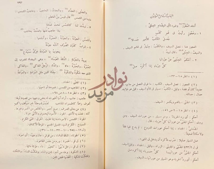 فصل كتاب المسلسل في غريب لغة العرب الباب الثالث والستون صورة 8