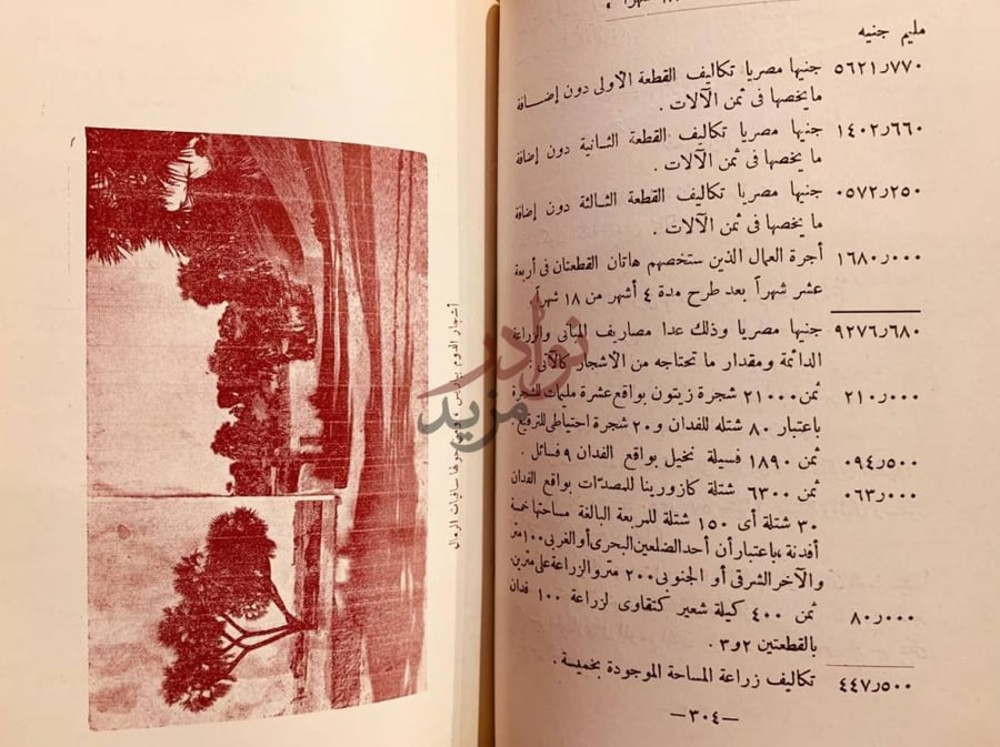 صفحة داخلية كتاب الصحراء افاق صالحة للاستثمار والزراعة
