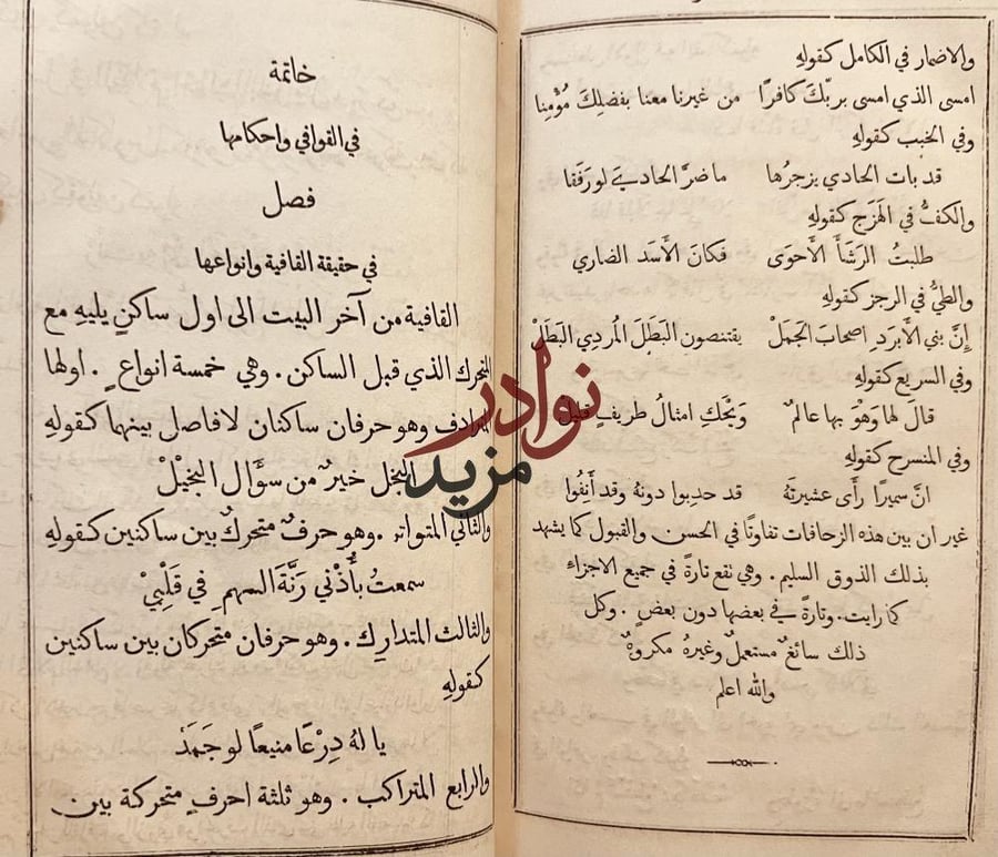 مجموع الادب في فنون العرب عقد الجمان في علم البيان /ناصيف الياذجي