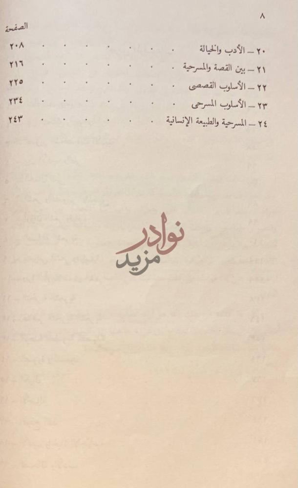 فهرس كتاب في النقد الادبي