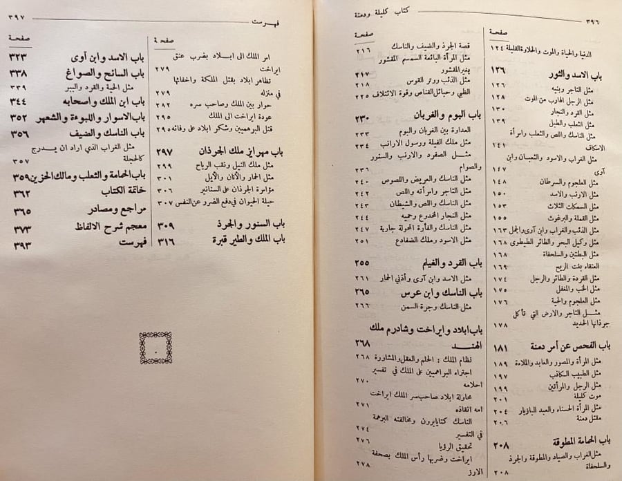 كليلة ودمنة / بيديا الهندي/ابن المقفع