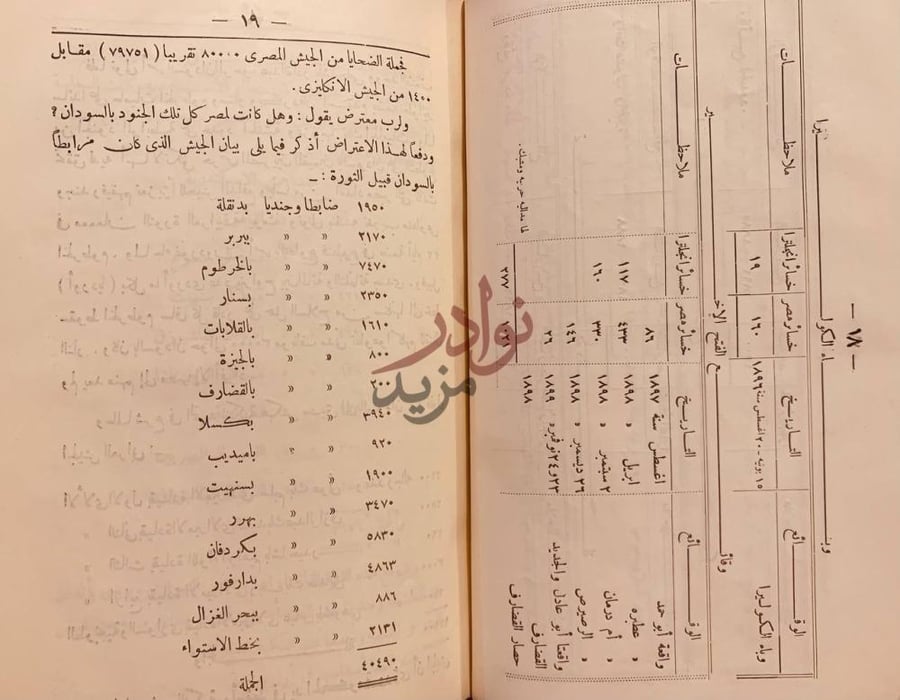 صفحة داخلية كتاب ضحايا مصر في السودان وخفايا السياسة