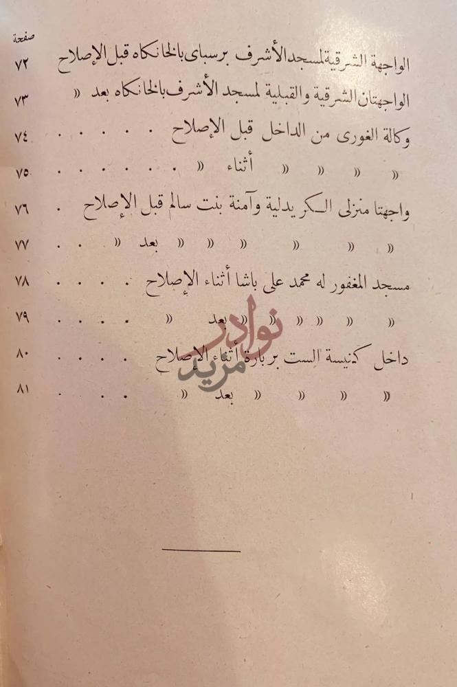 فهرس كتاب ادارة حفظ الاثار العربية فهرس الصور