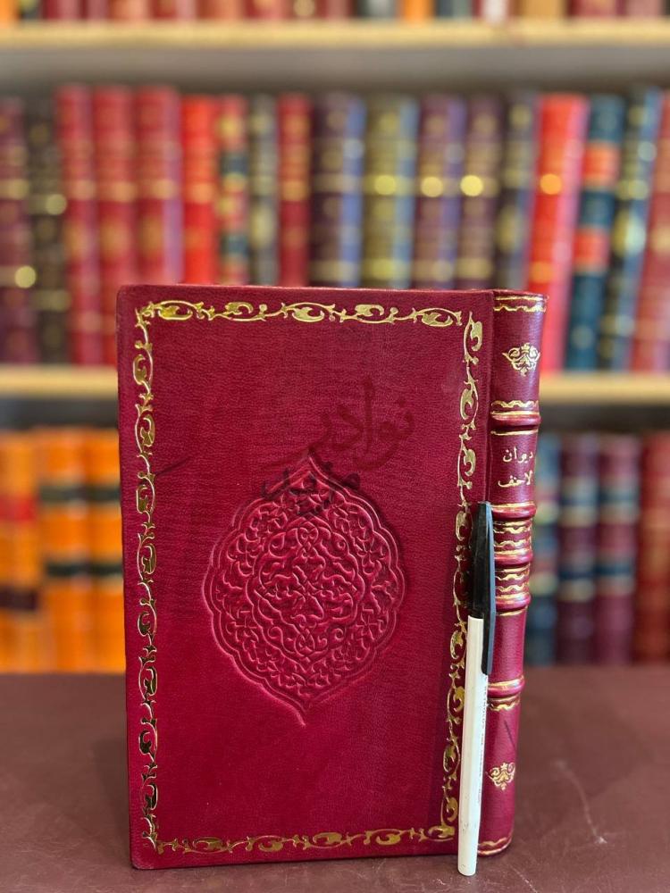تجليد كتاب ديوان العباس بن الاحنف غلاف الكتاب الأمامي