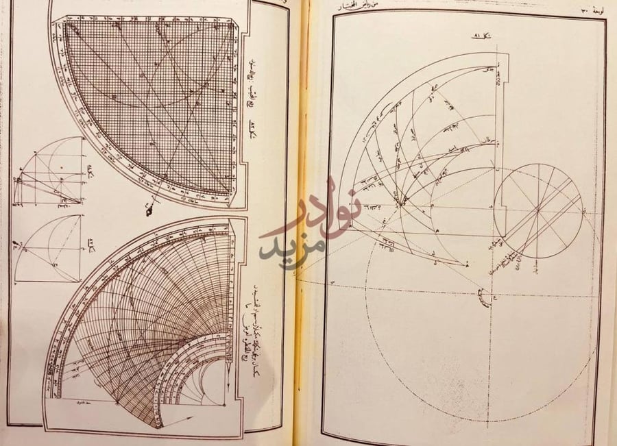 صفحة داخلية كتاب رياض المختار مراة الميقات والادوار