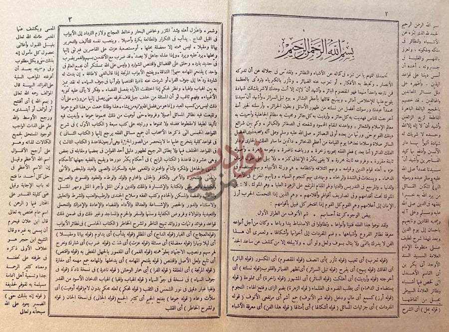 تمهيد كتاب الاشباه والنظائر في الفروع بسم الله الرحمن