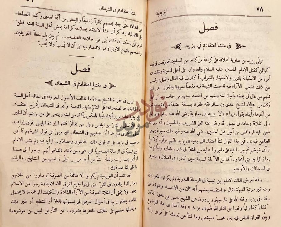 صفحة داخلية كتاب حكيم المعرة احمد عبدالله بن سليمان المعري
