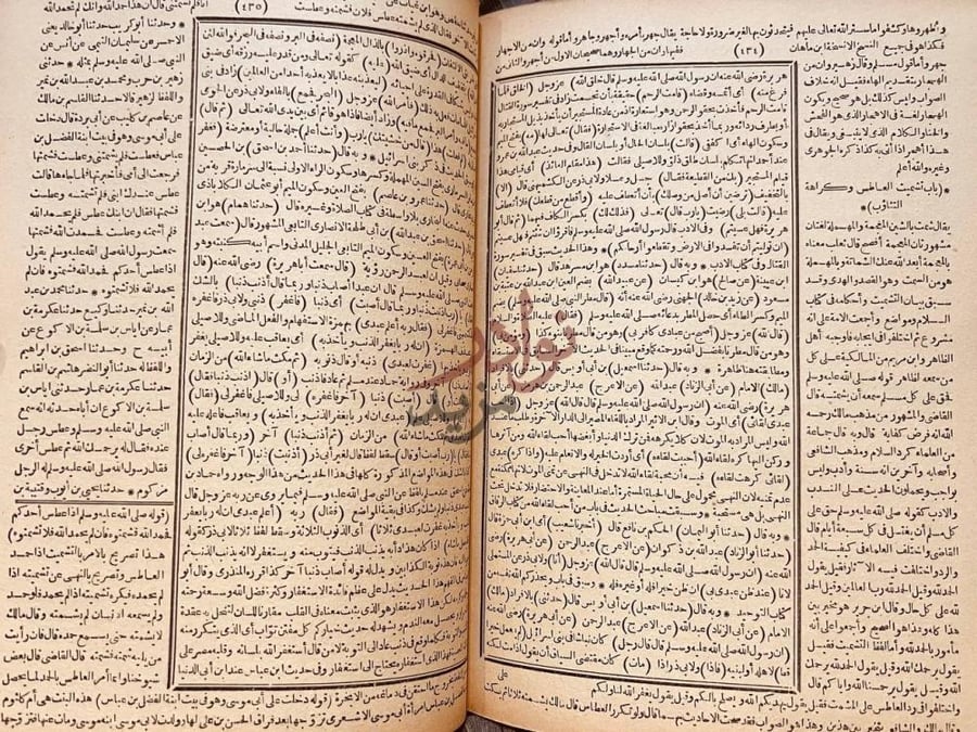 صفحة داخلية كتاب ارشاد الساري شرح صحيح البخارى